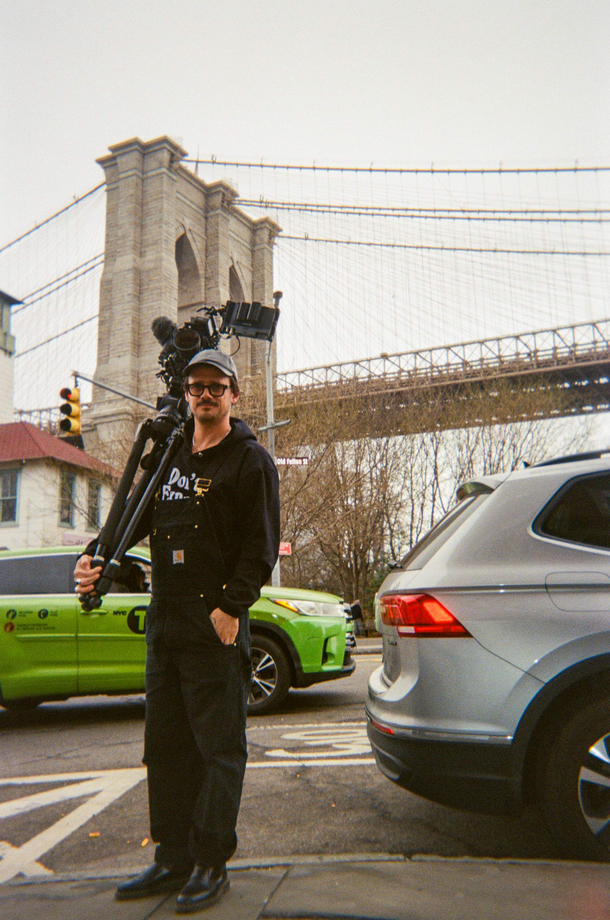 Brooklyn Bridge artistic composition