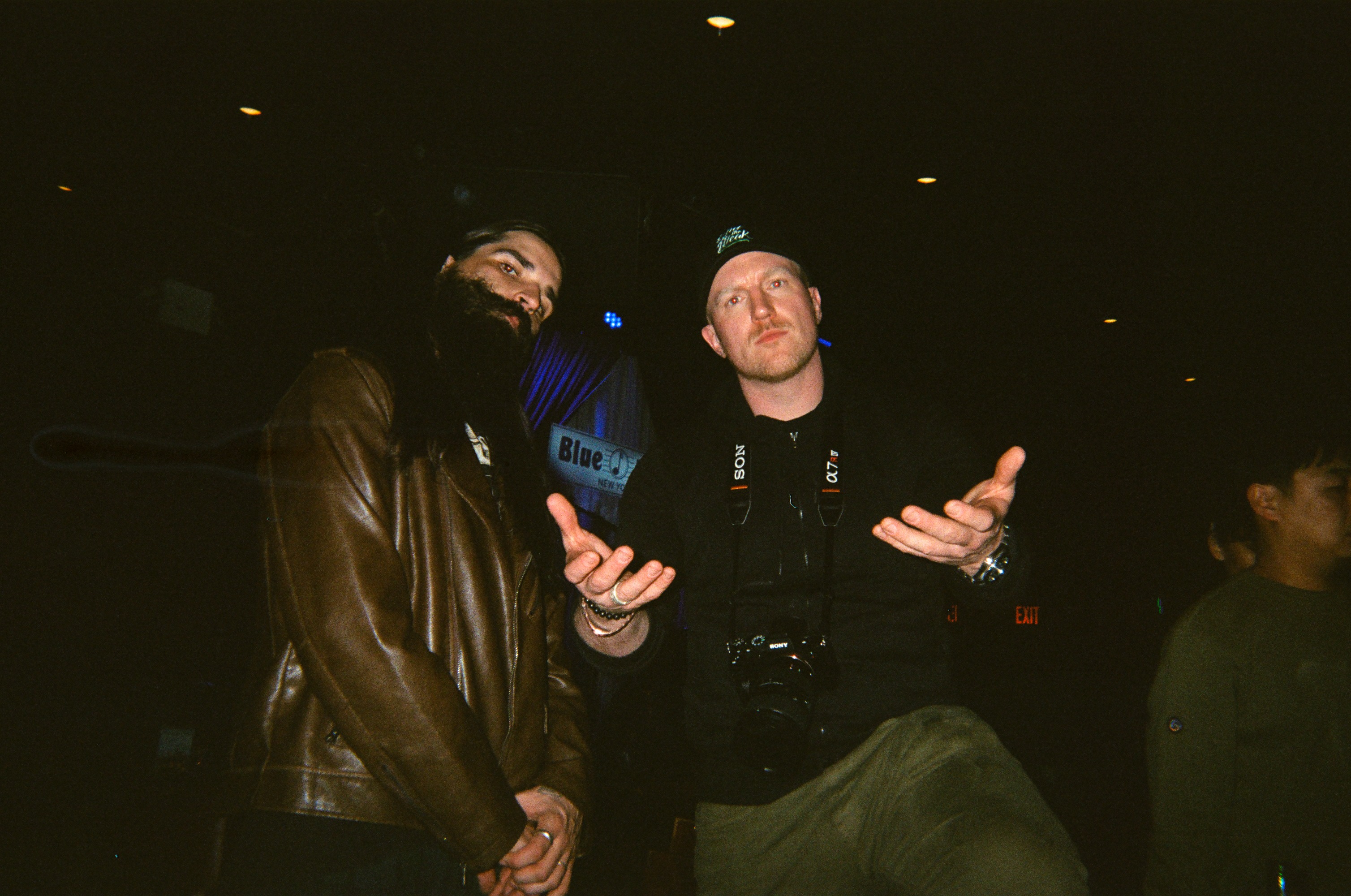 Duo at a club event